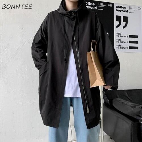 BONNTEE Men's Trench Coats