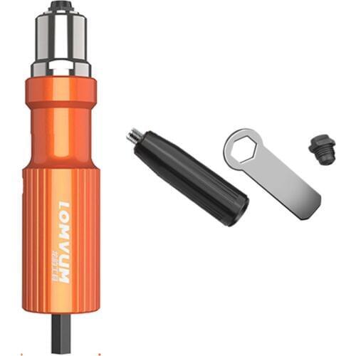 Electric Insert Rivet Nut Gun Pop Riveting Drill Tool Cordless Adaptor Nozzle Riveted Pneumatic Blind Rivet Adapter