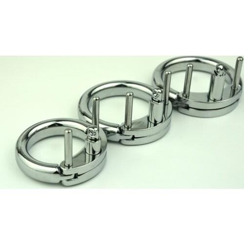 Male Chastity Belt Accessories Cock Cage Metal Cock Ring Adult For CB6000 Stainless Steel Chastity Deivce Adult Sex Toys For Man