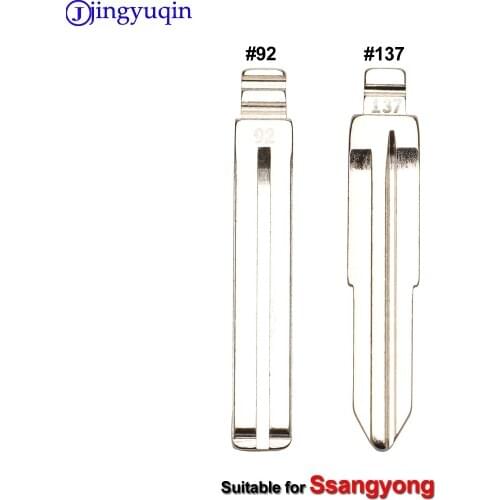 Jingyuqin New flip key blank new Actyon C200 S170 ACTYON KYRON REXTON switch blade #137#92 Ssangyong Korando