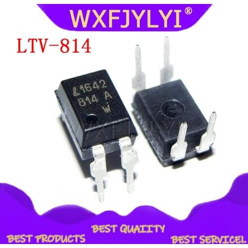 10pcs LTV-814 DIP-4 LTV814 DIP LTV-814A compatible optocoupler PC814 DIP4 original authentic