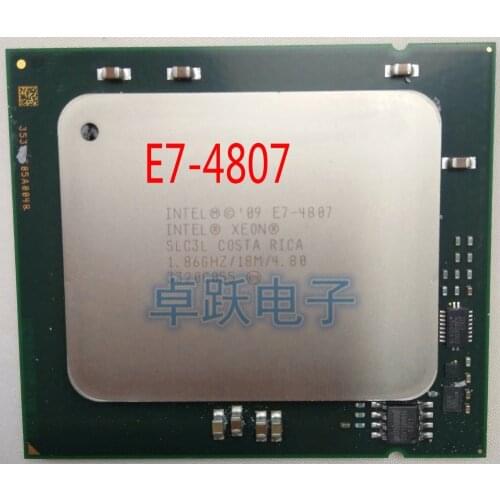 E7-4807 Original Intel Xeon E7 4807 1.86GHz 6-core 18MB 95W 32nm Socket LGA1567 Processor free shipping