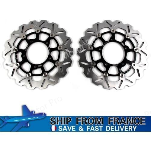 Ship from France CNC Floating Front Brake Disc Disk Rotors For Suzuki GSXR 600 750 2006 2007 GSX600R GSX750R GSXR1000 2005 -2008