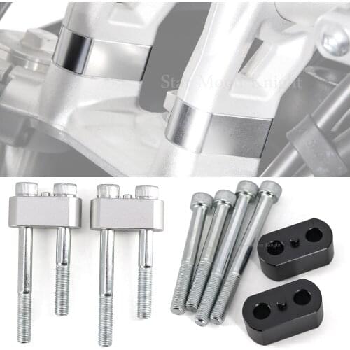 Motorcycle HandleBar Riser Handle Bar Mount Clamp Adapter For Triumph Tiger 800 Tiger800 Tiger Explorer XC XR Explorer 1200 2018