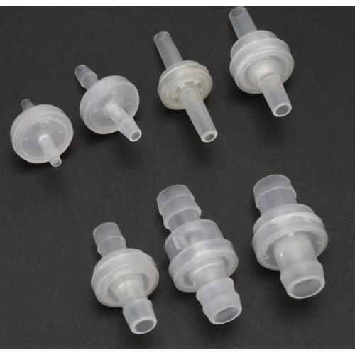 Plastic One-Way Non-Return Water Inline Fluids Check Valves for Fuel Gas Liquid