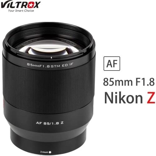 VILTROX AF 85mm F1.8 Z Mount Auto Focus Full Frame Fixed Portrait Lens COSCO Lens For Nikon Z Mount Camera Z5 Z50 Z6 Z7