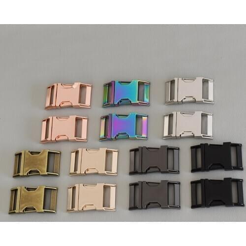 50 Pcs/Lot Custom Release Buckle For 1Inch(25mm) Sewing Leathercraft Manufacturer Handmade Accessories