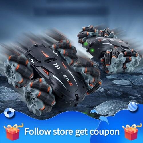 Remote Control Car 2.4G Wireless Toys Drift Children Cross-Country 4 Rounds Electric USB Handle Charge Plastic Boy Fall And Wea