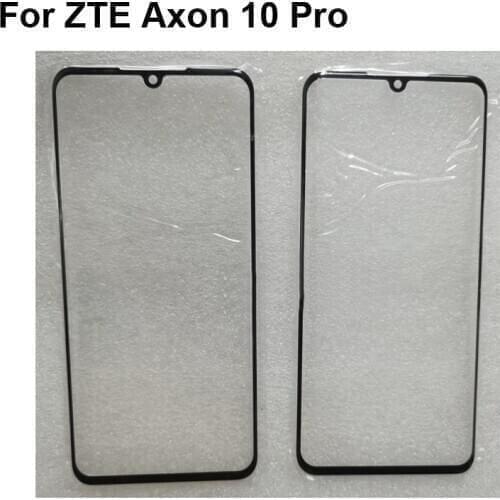 For ZTE Axon 10 Pro Touch Screen Glass Digitizer Panel Front Glass Sensor For ZTE Axon10 Pro Without Flex Replacement 10Pro