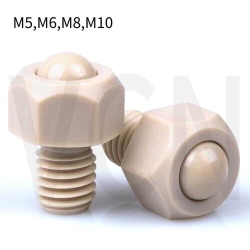 Ball rollers, plunger ball rollers,hex head ,stud type, M5 M6 M8 M10 M12 M16 M20 VCN312 VCN313 VCN323 VCN324