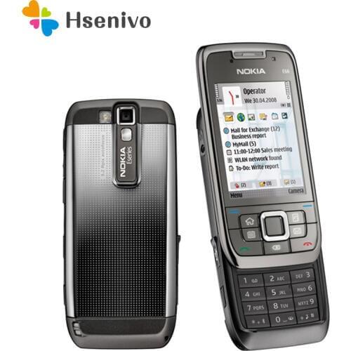Refurbished E66 Original Unlocked Phone Nokia E66 GSM WCDMA WIFI Bluetooth 3.15MP Camera Cell Phones Free shippig