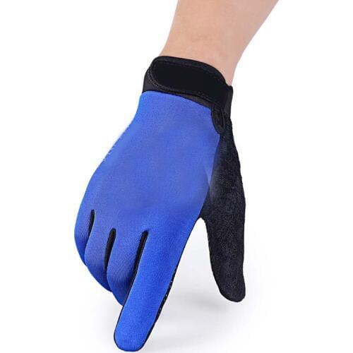 Ladies' autumn and winter plus velvet thick warm warm cold riding driving non-slip gloves
