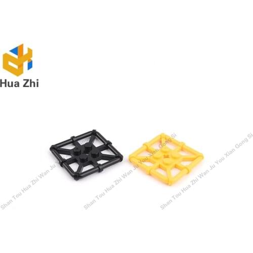 10PCS 30094 Plate Special 2 x 2 with Bar Frame Square Building Blocks Parts MOC DIY Education Build Toys Brick
