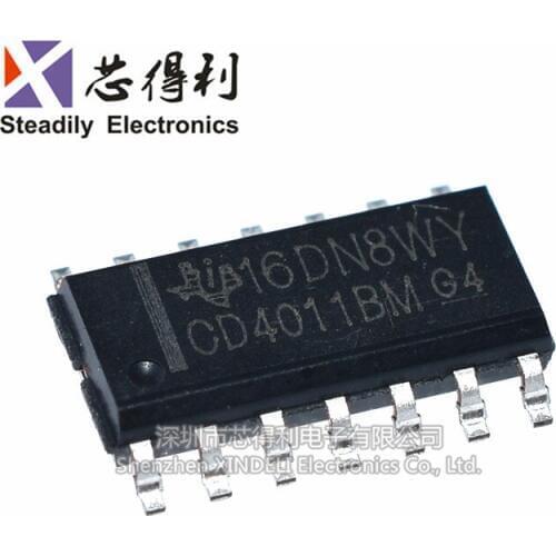 10pcs/lot New Cd4011 Cd4011bm Logic Circuit Sop14