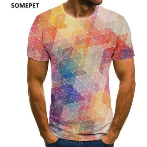 2020 Creative Printing T-Shirt Men And Women Cute Shirt Polyester Print T-Shirt T-Shirt Summer Cool Clothes