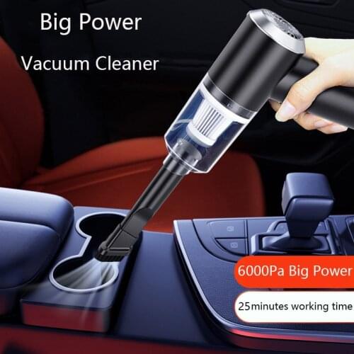 Wireless Vacuum Cleaner For Home Car Porducts Handheled Mini Car Vacuum Cleaner For Machine Car Dry Cleaning Home Appliance