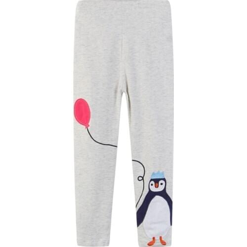 Children Clothes Girls Leggings Baby Girls New Toddler Pants Cute Penguin Print Leggings Kids Skinny Pants Kids Sweat Pants