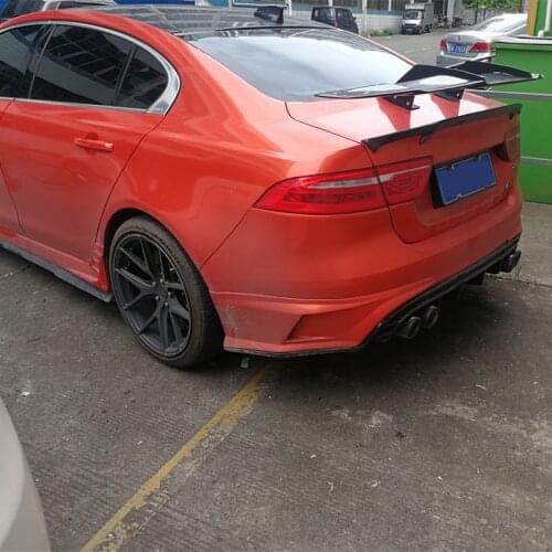 For Jaguar XE XEL XF XFL XJ X-TYPE S-TYPE Sedan Spoiler Non-Destructive Installation Car Rear Trunk Wing Accessories Body Kit