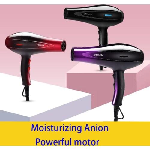 Hair Dryer for Hairdresser Powerful Professional Salon Hair Dryer Electric Hairdryer Hot/Cold Wind with Air Collecting Nozzle