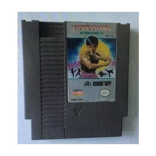 Jackie Chans action Kung Fu - 72 pins 8bit game cartridge