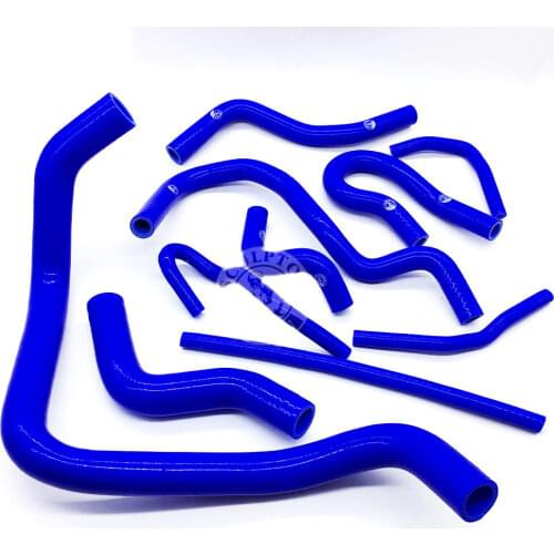 Silicone Radiator Hose Kit FOR HONDA CIVIC EK3 D15 D16 SOHC EG/EK 92-00 (10 PCS) red/blue/black