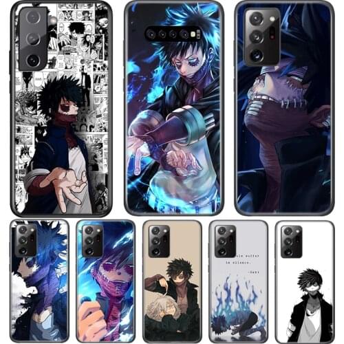My Hero Academia Dabi For Samsung Galaxy S21 S20 FE Ultra S10 S10E Lite 5G S9 S8 S7 S6 Edge Plus Phone Case