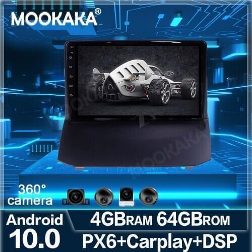 360 Camera Android 10 Multimedia player Car For Ford Fiesta 2008-2014 2015 2016 radio audio stereo GPS Navin Screen head unit