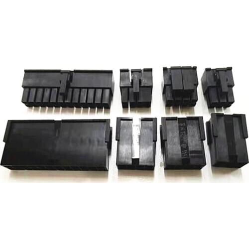 Angitu 4.2mm 24Pin 4+4pin 8Pin CPU GPU 6+2Pin 6Pin PCIE 4Pin ATX Connector Hosinng Set For PC Moding