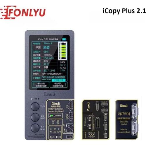 New iCopy Plus 2.0 Vibrator /Light Sensor / True Tone Lcd Display Recovery Device for Apple iPhone Testing