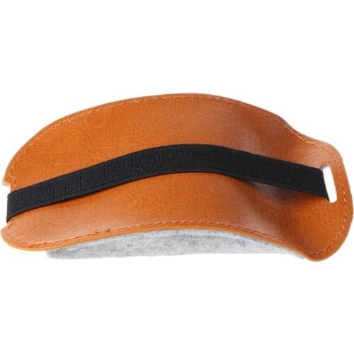 Orange PU Leather Felt Mouse Pouch Travel Carry Case Dust Cover Mice Storage Bag for Apple Magic Mouse 2 Accessories T21A