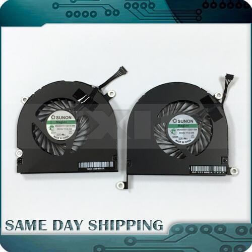 Genuine New CPU Cooler Cooling Fan Left Right for Macbook Pro 17'' A1297 2009 2010 2011 Year 661-5043 922-9294 661-5044 922-9295