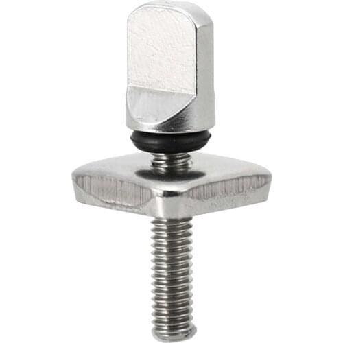 Surfboard Screw Thumb Screw Set Surfboard Fin Screws Surf Tail Flat Straight Brace Brackets Plate Replacement Kit