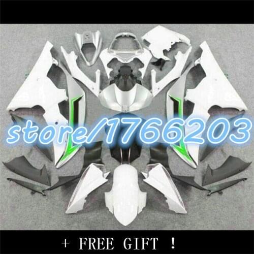 YZF R6 08 09 10 11 white green Body Kit Fairing for YZF 600 11 10 09 08 R6 08-11 YZFR6 2008 2009 2010 2011 BBF
