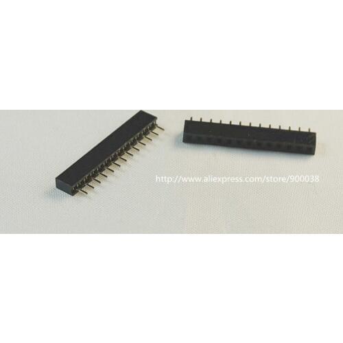 20pcs 1x12 P 12 Pin 2.0 mm PCB Female Header Pin Headers Single row Straight Through Hole Insulator height 4.30mm Rohs Reach