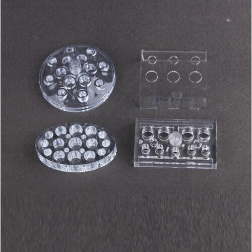 Tattoo Ink Cup Holder Microblading Acrylic Pigment Mixer Machine Permanent Makeup Accessories Storage Container