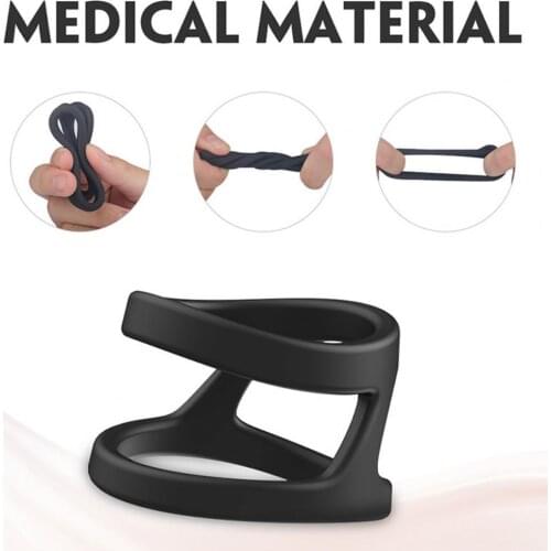 Mens Cock Ring Masturbators Silicone Penis ring Men Semen Delay Ejaculation Adjustable Penis Rings Dick Lock