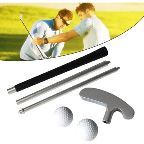 Classic Golf Putter With Premium Grip Golf Chipper Two-Way Head Breathable Aluminum Golf Rod For Right Or Left Handed Golfers