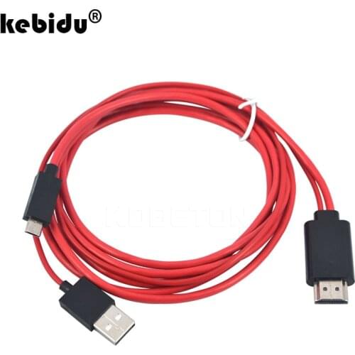 Micro USB 5Pin 11 Pin to HDMI-compatible HDTV Adapter AV Video Cable for Samsung Galaxy S2 I9100 S I9000 Note I9220 for HTC