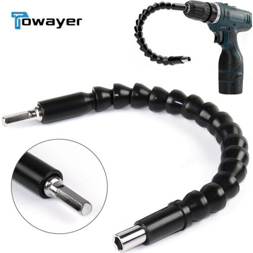 Electric Drill Screwdriver Bit Multifunctional Universal Snake flexible Hose Cardan Shaft Connection Soft Extension Rod Link
