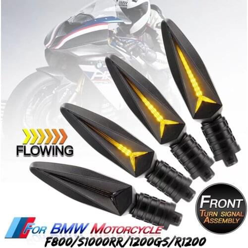 The New Front LED blinker Turn Signal Light For BMW G310R/GS R1200GS R1250 adventure R1200R S1000R S1000RR F800GS/R K1300S