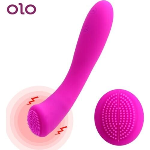 OLO Clit Vibrator G-spot Massage Sex Toys for Women 30 Speed Clitoris Stimulation Brush Female Masturbator USB Rechargeable
