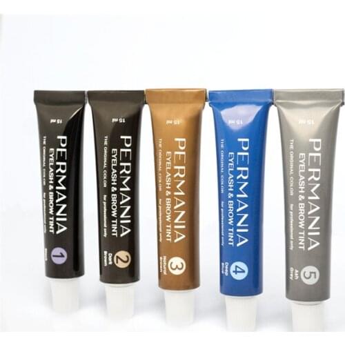 Wholesale 20 Sets Permania Dye Eyebrow Lash Tint Mascara Cream Enhancer Tattoo Pen Waterproof Super Durable Long Lasting Makeup