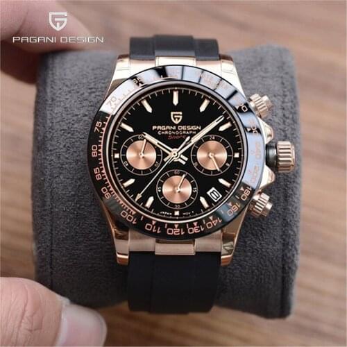 PAGANI Design 2021 New Fashion Casual Men' Quartz Watches Sapphire Stainless Steel Automatic Date Waterproof Chronograph Relogio