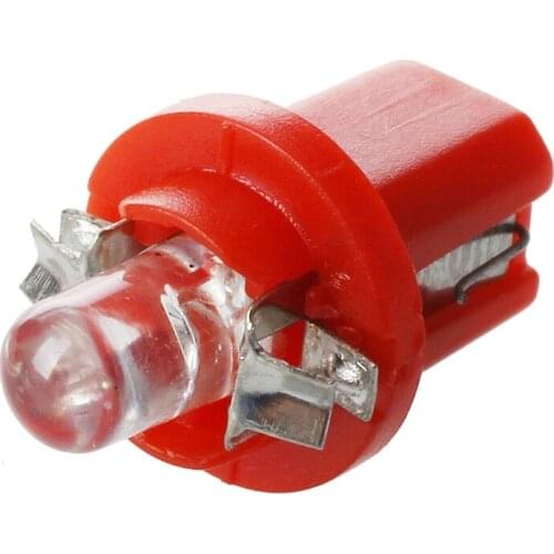 LED counter dashboard B8 BULB - 5 d T5 with support Red TUNING auto car light
