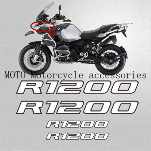 Motorcycle Emblem Badge Decal Tank Wheel Logo "R1200" Sticker for ALL BMW MOTO BMW R1200