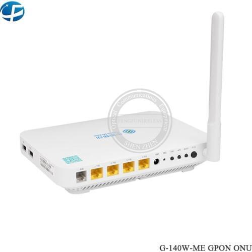 10pcs 90% NEW Alcatel Lucent 4GE Ports G-140W-ME daul-band Wifi 2.4G/5G GPON ONU