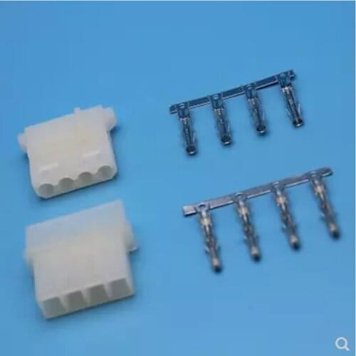 2 set 5.08mm spacing SL line connector electronic connector air butt joint shell and terminal