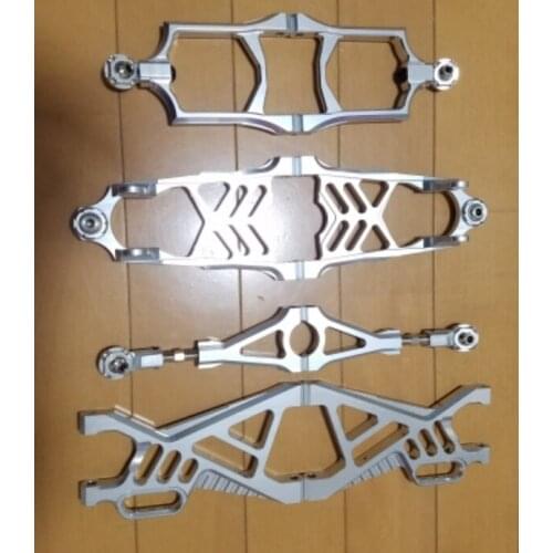 Baja 5b 5t 5sc arm set silver color