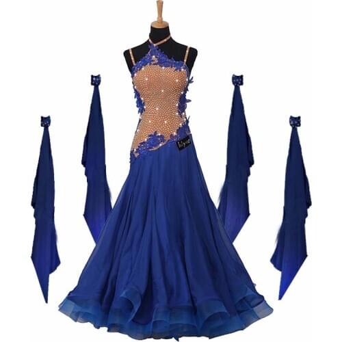 Ballroom Dance Dress Standard Skirt Competition Dress Costumes Performing Dress Customize New Arrival Adult Children