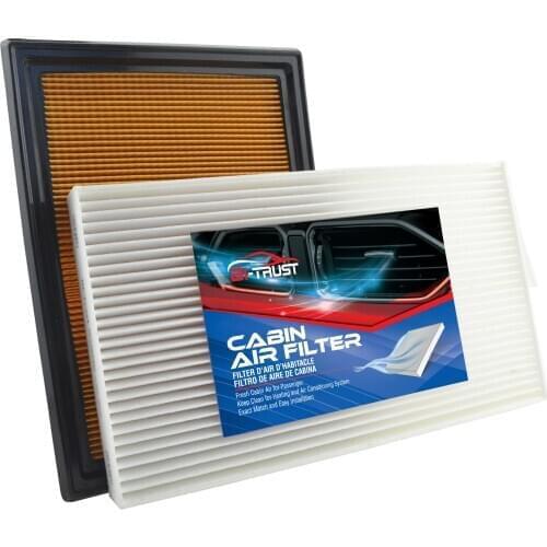 Bi-Trust Engine Cabin Air Filter for 2011-2017 Nissan Juke L4 1.6L/2017-2019 Nissan Sentra 1.6L/2013-2019 Nissan Sentra 1.8L
